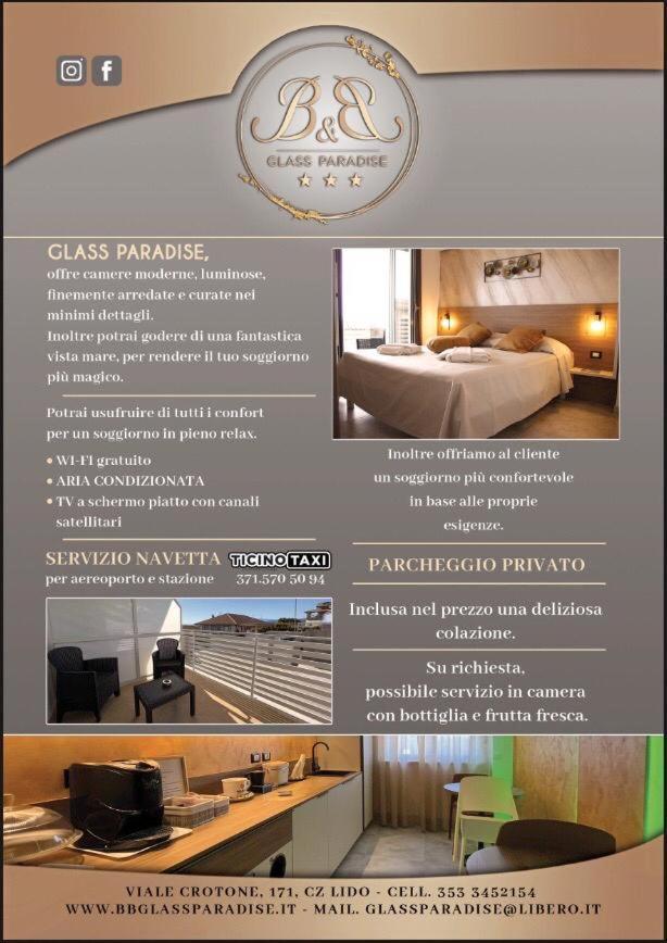 B&B Glass Paradise Catanzaro Buitenkant foto